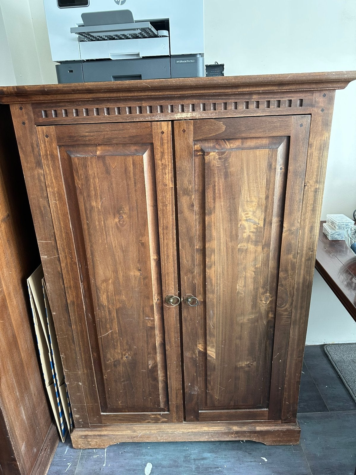 Computerkast, Huis en Inrichting, Kasten | Computermeubels, Ophalen, Gebruikt, 70 tot 120 cm, 120 tot 170 cm