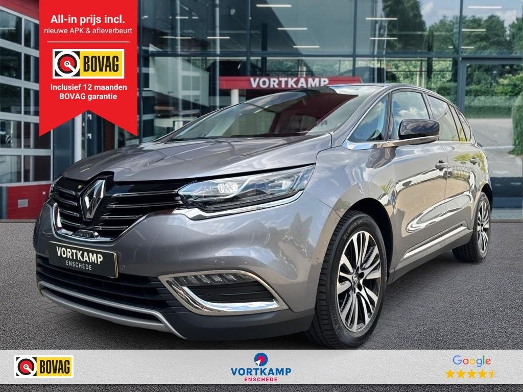 Renault ESPACE 1.6 dCi INITIALE PARIS 7PERS. TREKHAAK/CAMERA, Auto's, Gebruikt, 4 cilinders, 7 stoelen, Bedrijf
