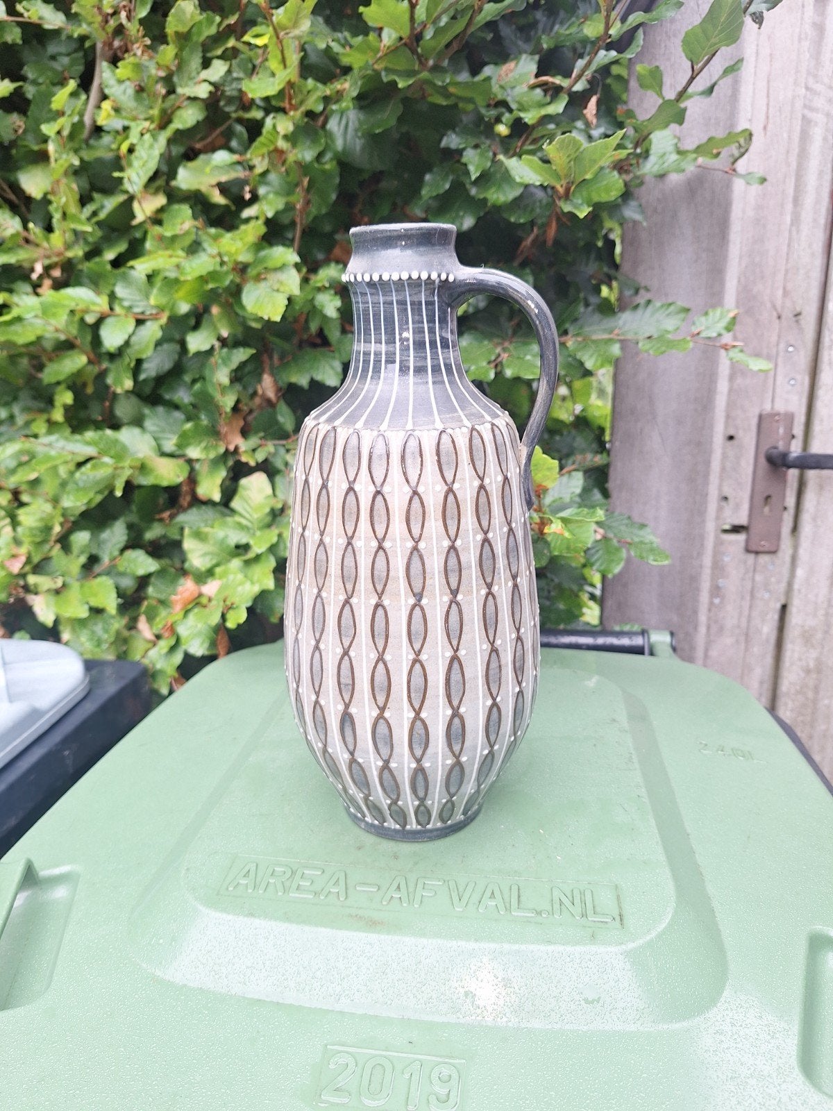 Piesche en Reif vaas vintage keramiek, Ophalen