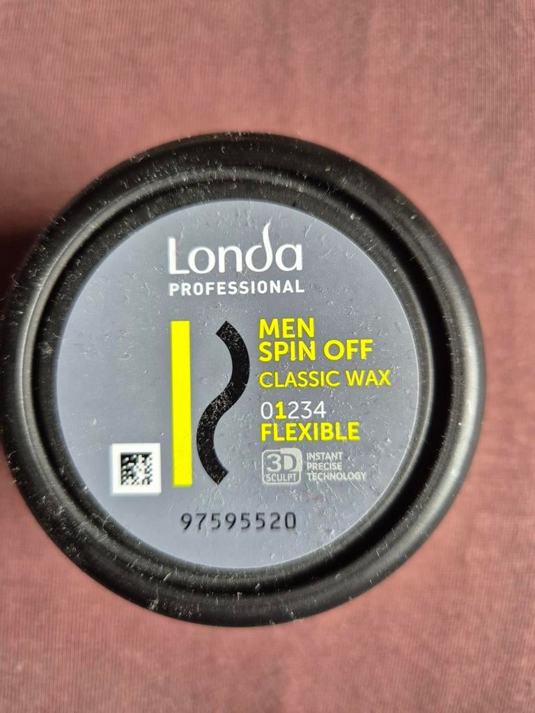 Londa Professional Men Spin Off Classic Wax (7 stuks), Ophalen of Verzenden, Nieuw, Gel, Wax, Haarlak of Mousse