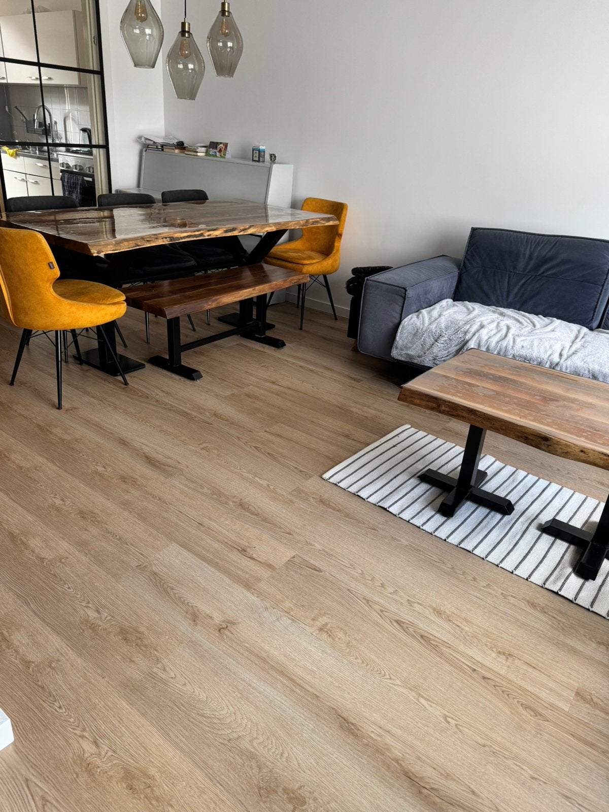 Klik PVC-Laminaat-SPC vloer- 6mm met ondervloer, Garantie, Laminaat of Parket