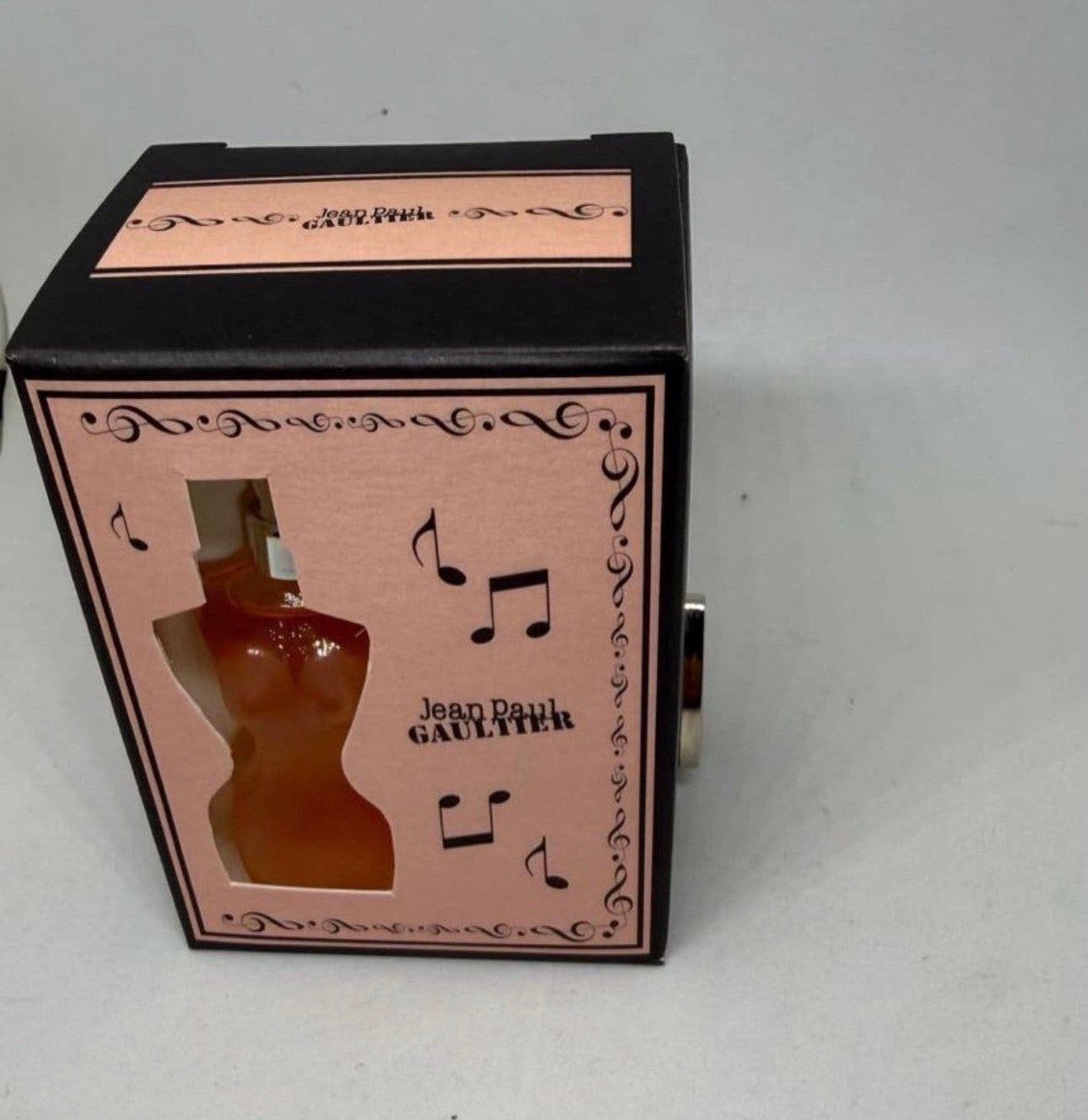 Muziekdoos Classique Gaultier 3,5 ml eau de toilette, Verzamelen, Verzenden, Nieuw, Miniatuur, Gevuld