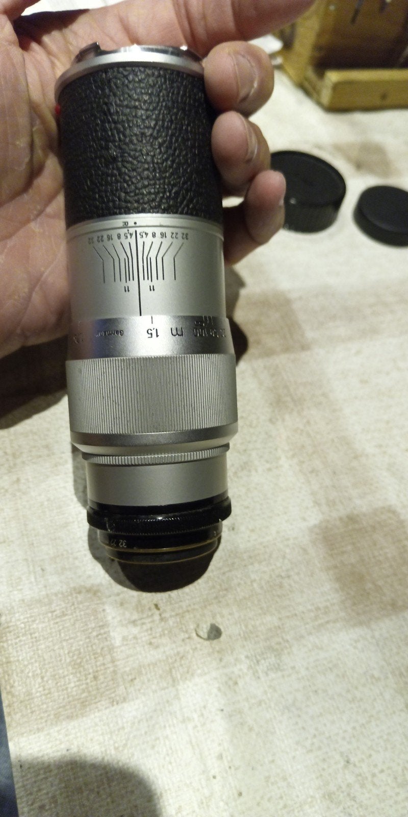 Leica Hektor f=13.5cm 1:4.5 lens, Gebruikt, Leica, Leica M-mount, Telelens