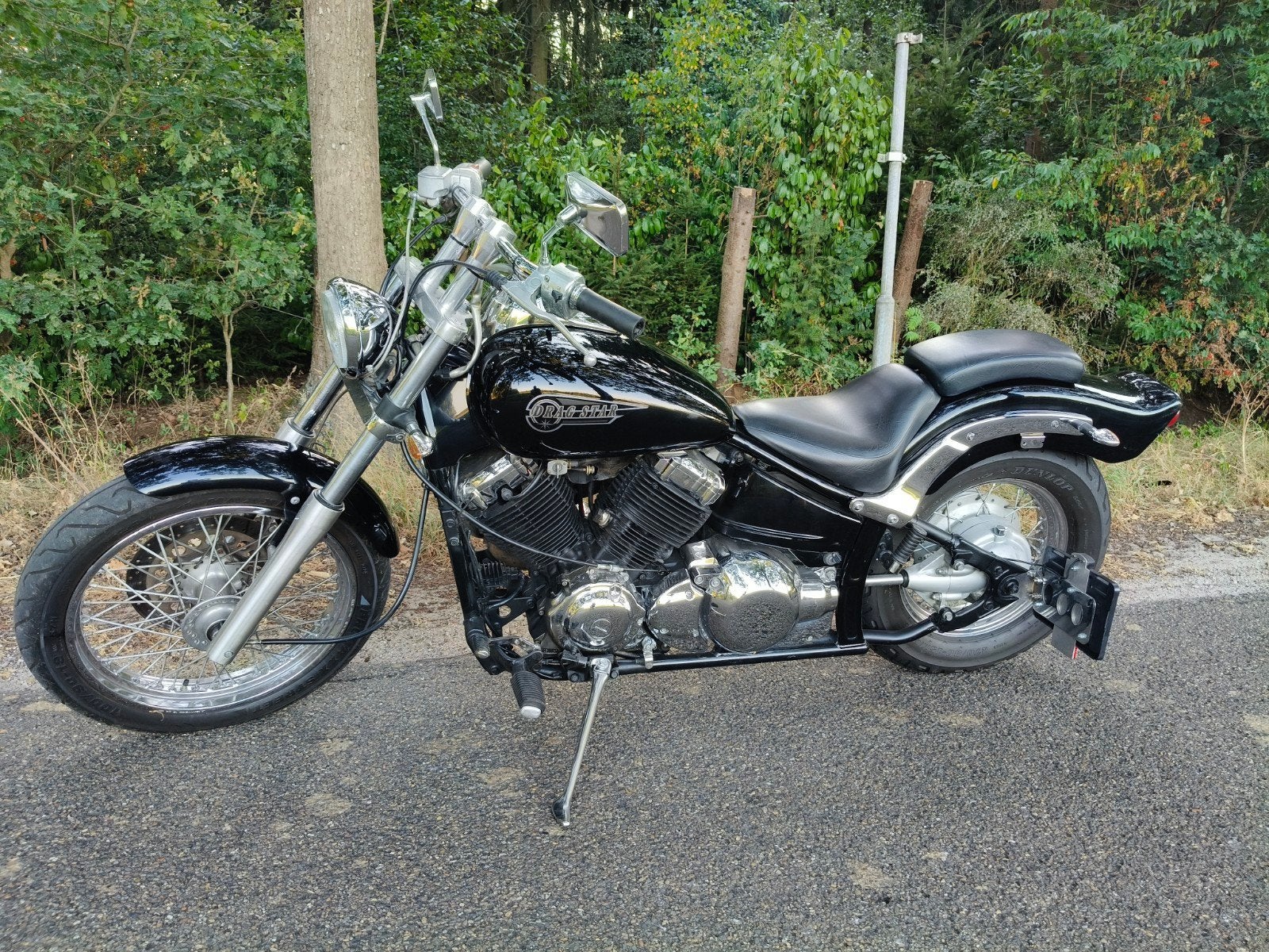 Yamaha Dragstar xvs 650 '97 Klassieke Chopper, Cardan-aandrijving, 2 cilinders, Chopper, Gebruikt