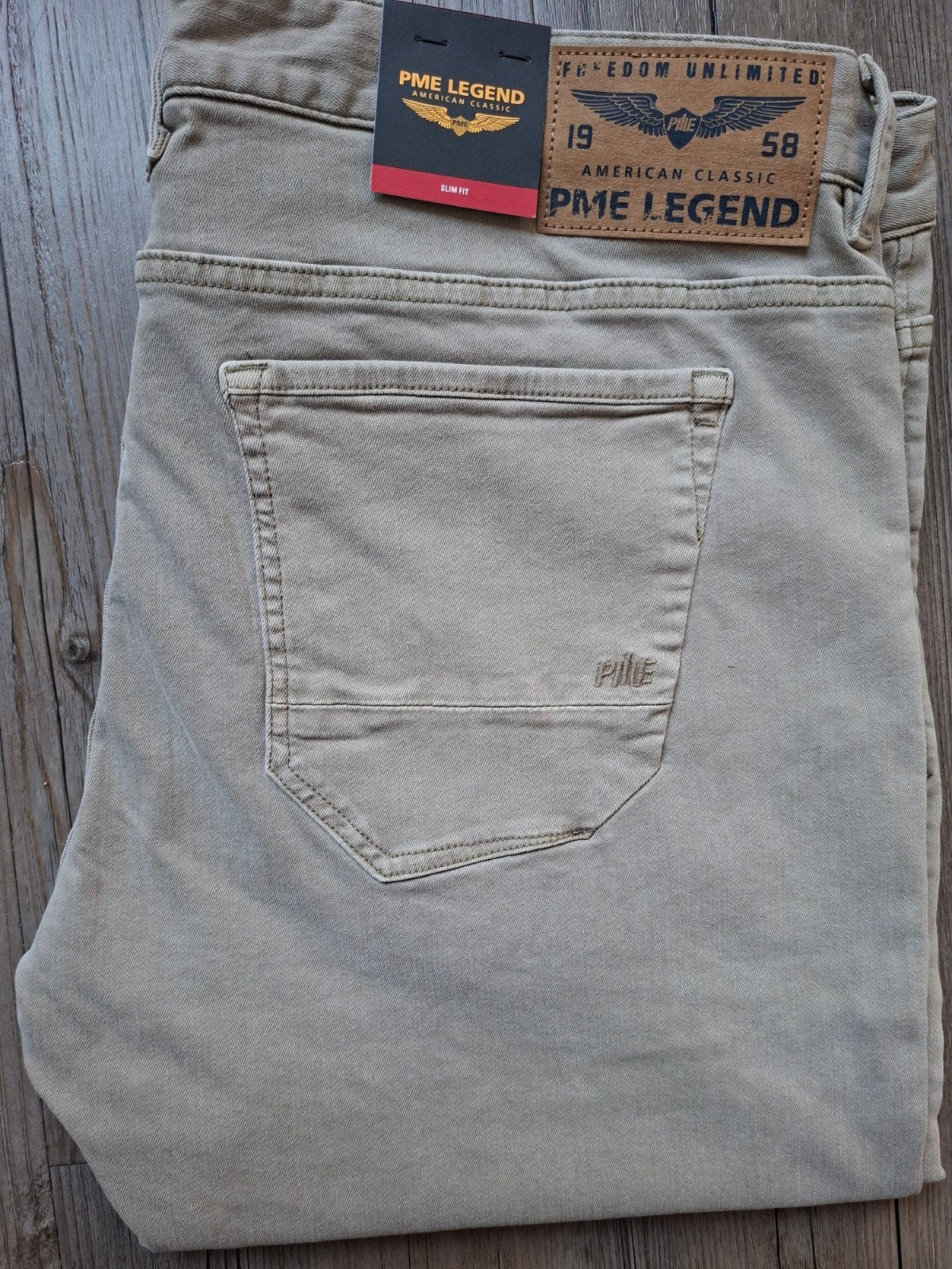 PME LEGEND Navigator slimfit jeans W40 L32, Overige kleuren, Nieuw, Ophalen of Verzenden, W40 - W42 (confectie 56/58)