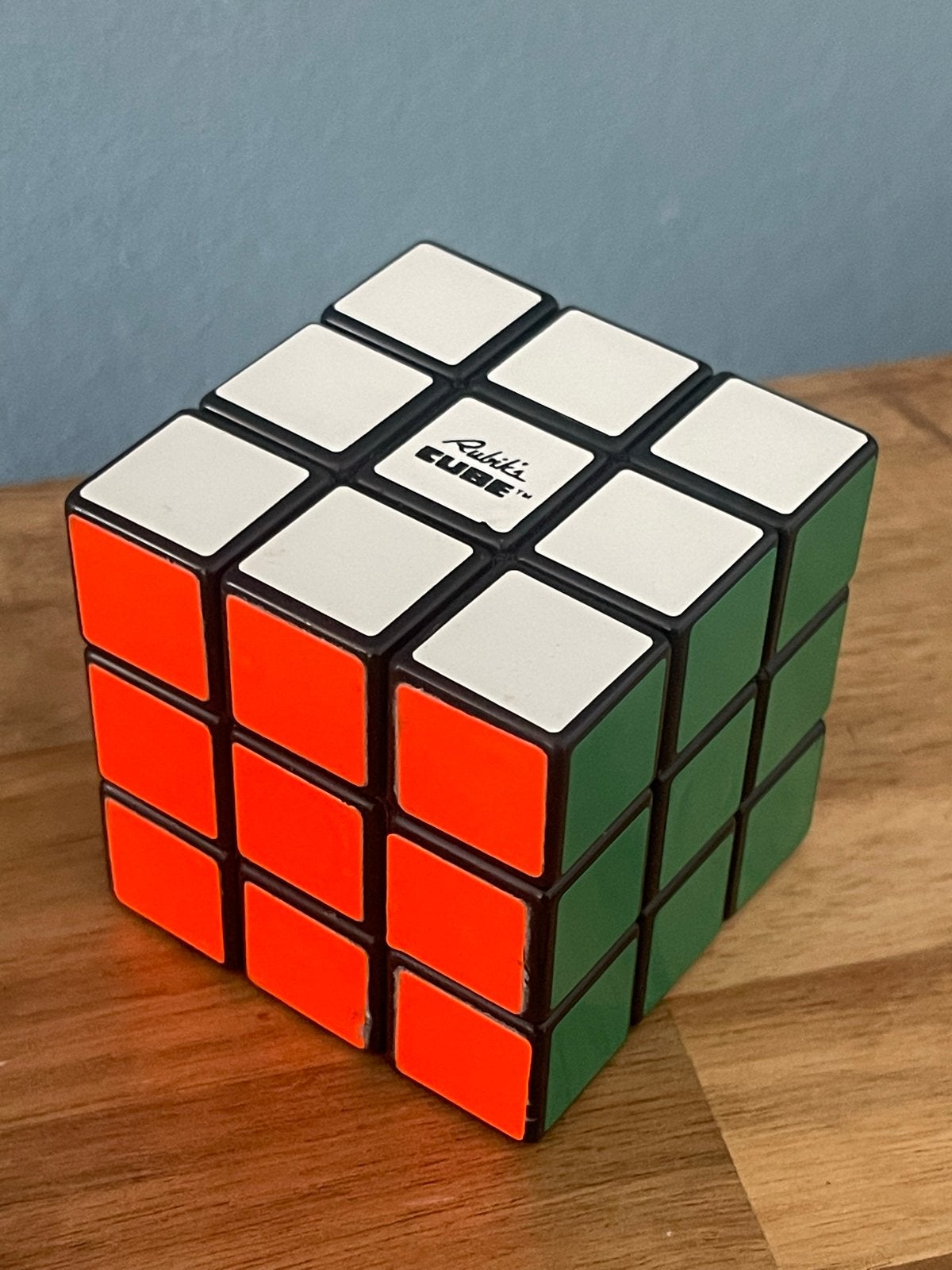 Vintage Rubik's Cube - Klassieke Puzzel - Rubiks Kubus, Kinderen en Baby's, Speelgoed | Educatief en Creatief, Gebruikt, Rekenen