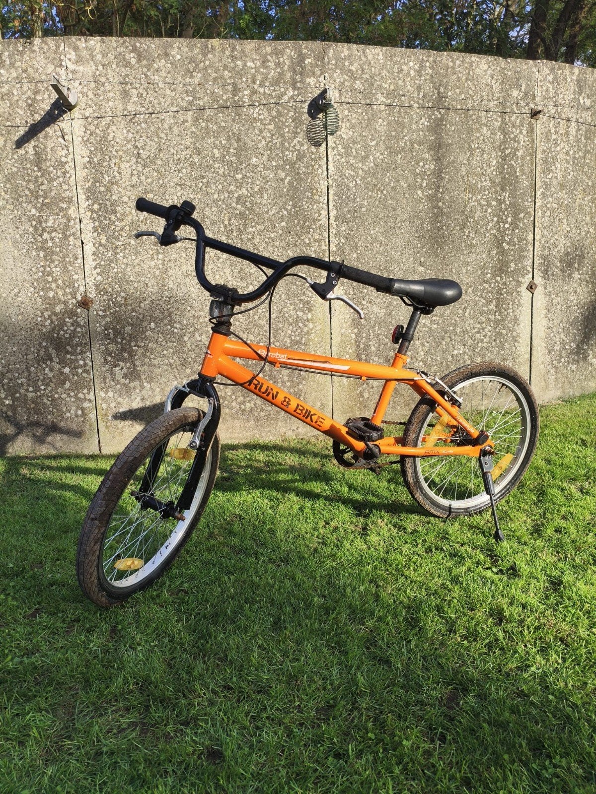 bmx moutainbike kinderfiets, Ophalen, Gebruikt, Staal, 24 inch of meer