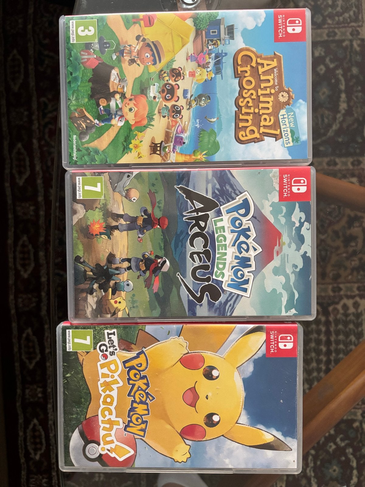 Nintendo Switch spellen: Animal Crossing, Pokémon, etc.