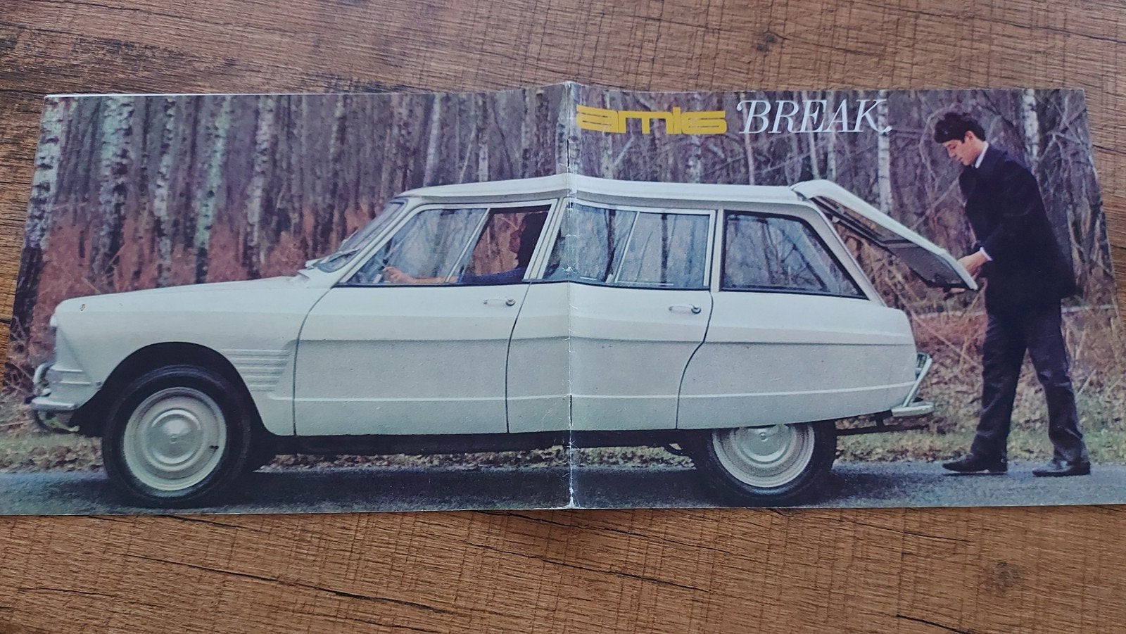 1964 Citroën Ami 6 break folder, Ophalen of Verzenden, Zo goed als nieuw, Citroën