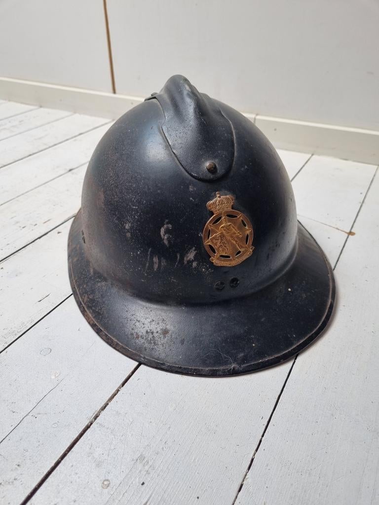 Belgische M31 helm, Ophalen of Verzenden, Landmacht, Overige gebieden, Helm of Baret
