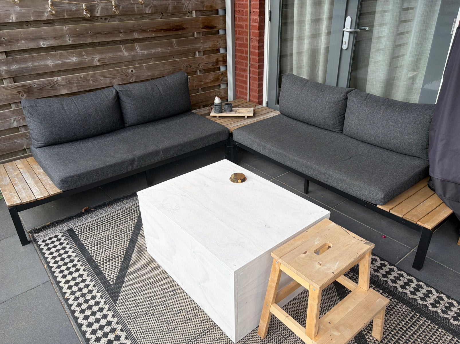 Lounge set wehkamp, Ophalen, Gebruikt, Loungeset, Bank