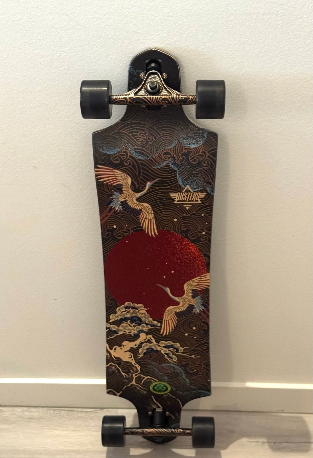 Dusters Nippon Complete Drop Through Longboard, Sport en Fitness, Skateboarden, Ophalen, Zo goed als nieuw, Skateboard, Longboard