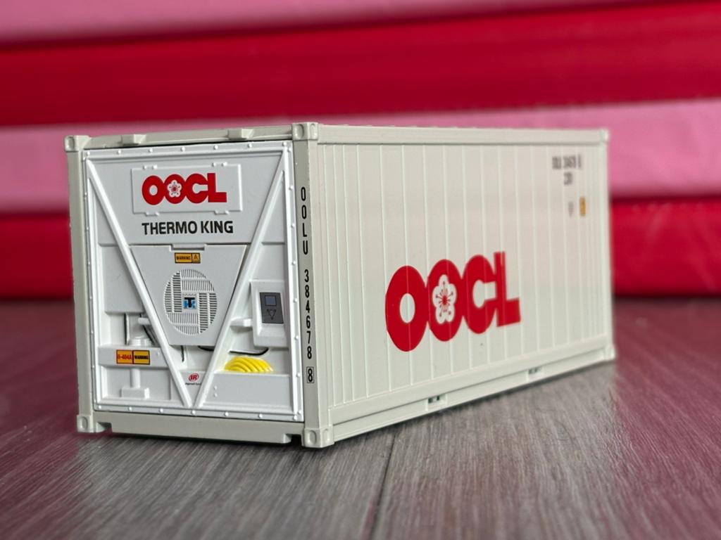 Tekno OOCL reefer, Ophalen of Verzenden, Zo goed als nieuw, Bus of Vrachtwagen, Tekno