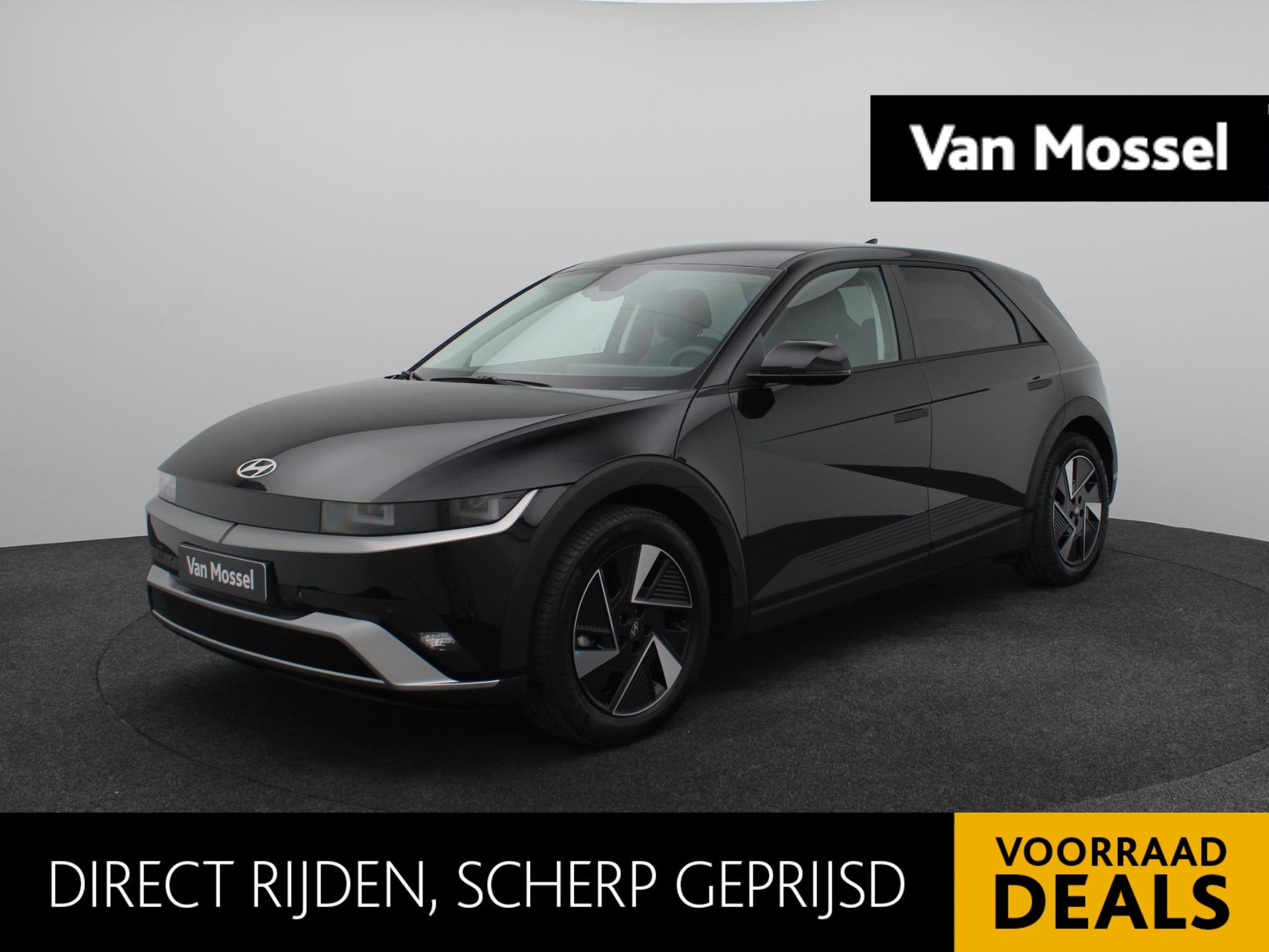 Hyundai IONIQ 5 Long Range Pure Edition 84 kWh | Navigatie |, Auto's, Hyundai, 228 pk, Achterwielaandrijving, Zwart, IONIQ 5