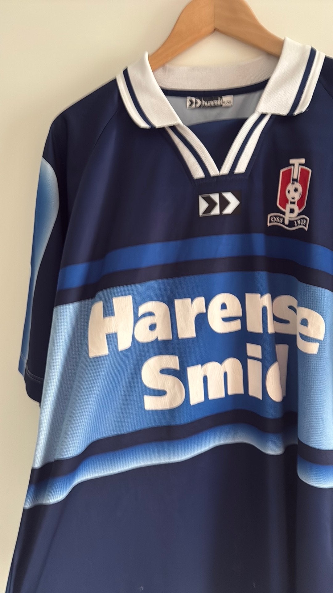 FC Top Oss matchworn 2000-2001 Huub Loeffen Vitesse, Maat XL, Ophalen of Verzenden, Zo goed als nieuw, Shirt