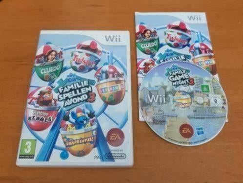Wii | Hasbro Familie Spellen Avond 3, Spelcomputers en Games, Games | Nintendo Wii, Gebruikt, Ophalen of Verzenden, Sport, 3 spelers of meer