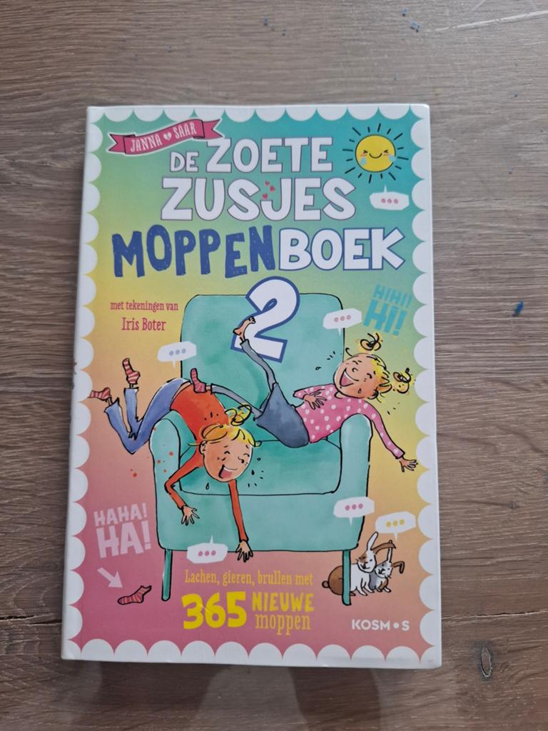 Hanneke de Zoete - De Zoete Zusjes moppenboek 2, Fictie algemeen, Ophalen of Verzenden, Zo goed als nieuw, Hanneke de Zoete