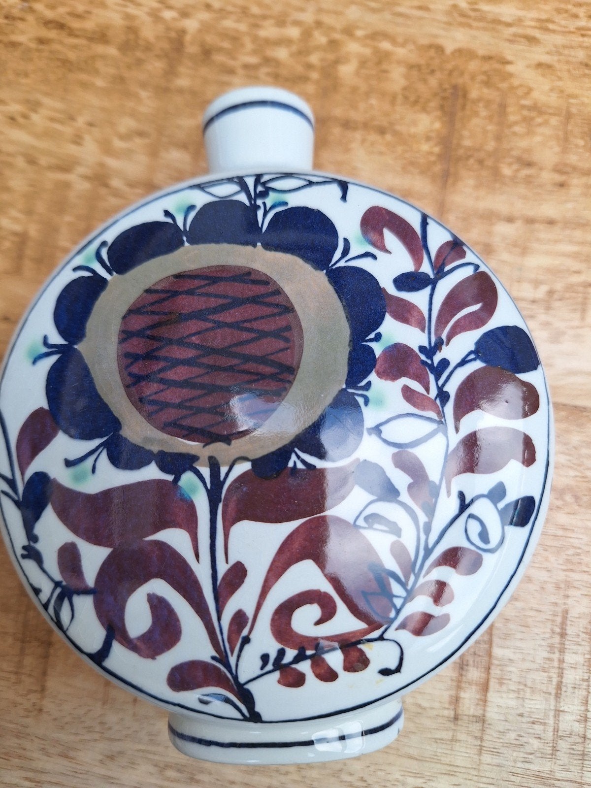 Royal Copenhagen Fajance design vaas Kari Christensen, Ophalen of Verzenden
