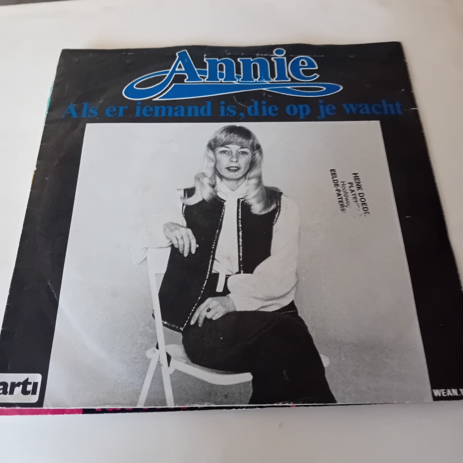 Single annie als er iemand, Ophalen of Verzenden, Zo goed als nieuw, Overige formaten, Levenslied of Smartlap