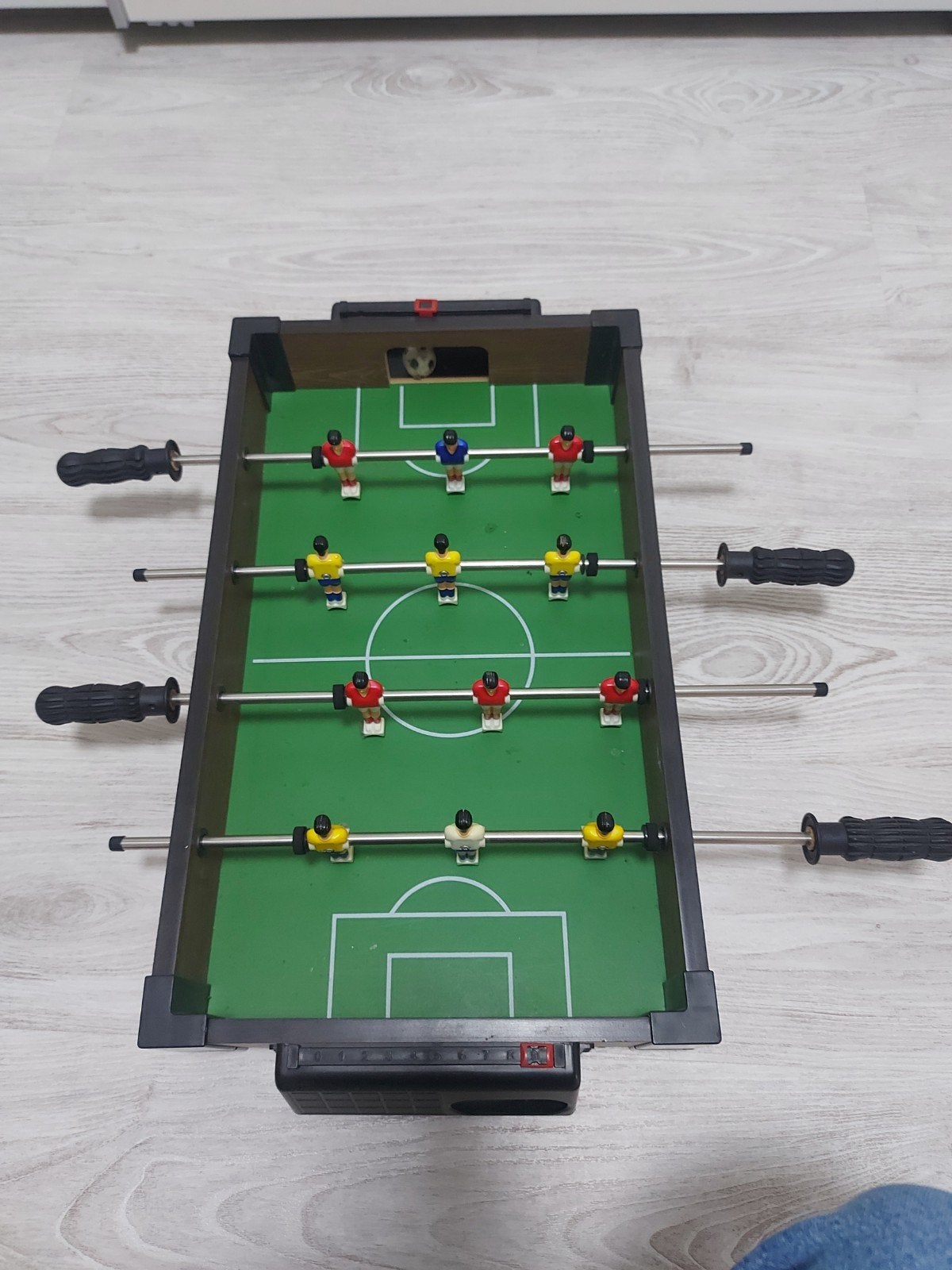 Tafelvoetbalspel - Compact en Draagbaar, Ophalen, Gebruikt