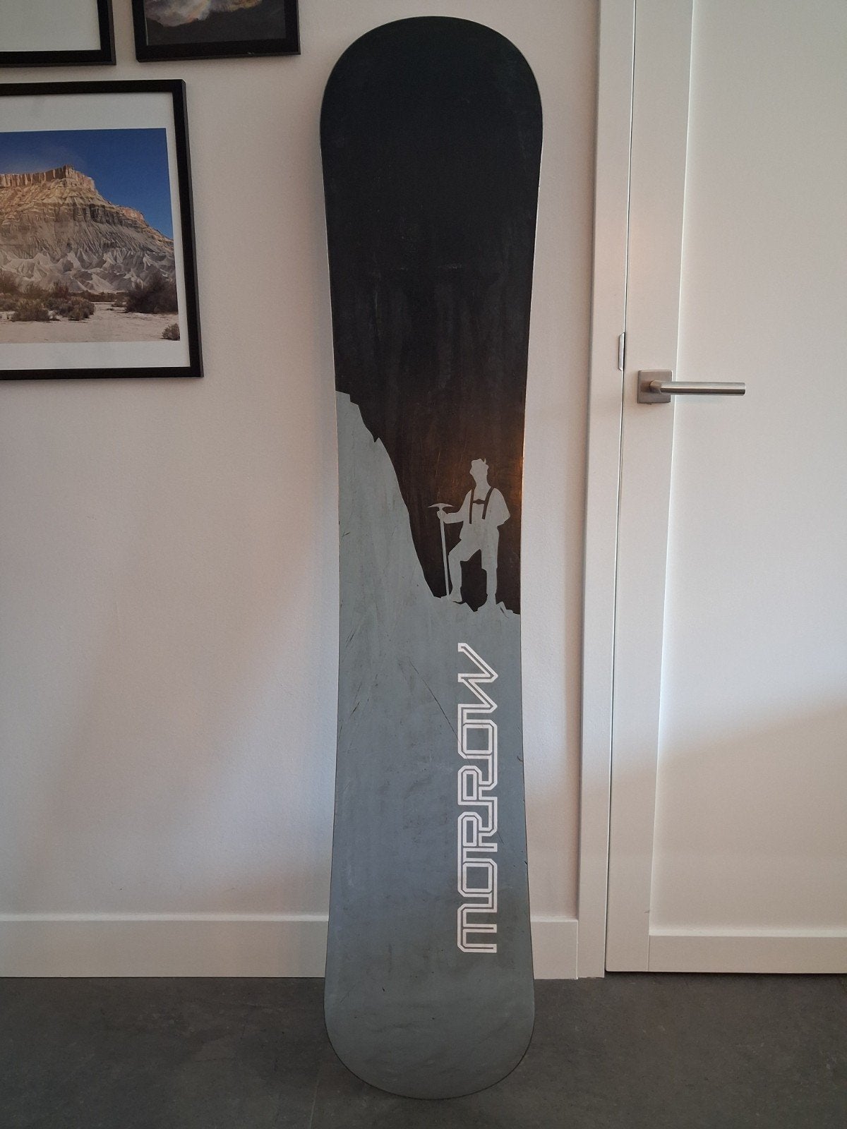 Morrow 163 snowboard - klaar voor de piste na onderhoud, Ophalen, Gebruikt, Board