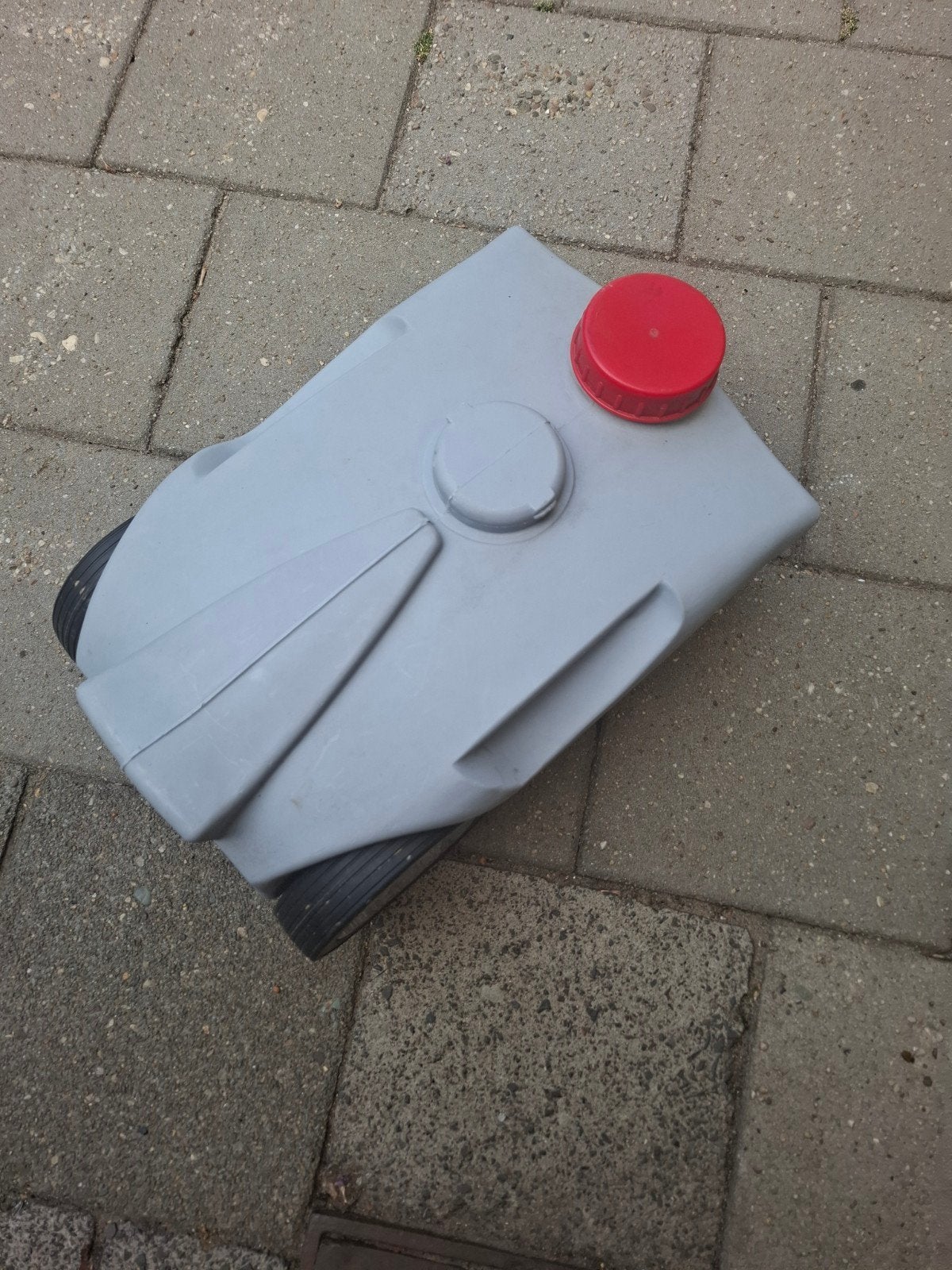 Vuilwatercontainer met wielen, Ophalen of Verzenden