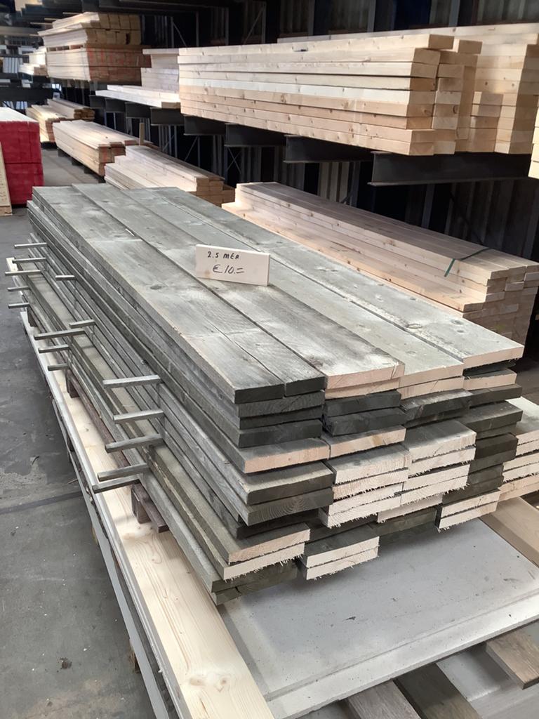 Steigerhout, Ophalen, Zo goed als nieuw, 250 cm of meer, Planken