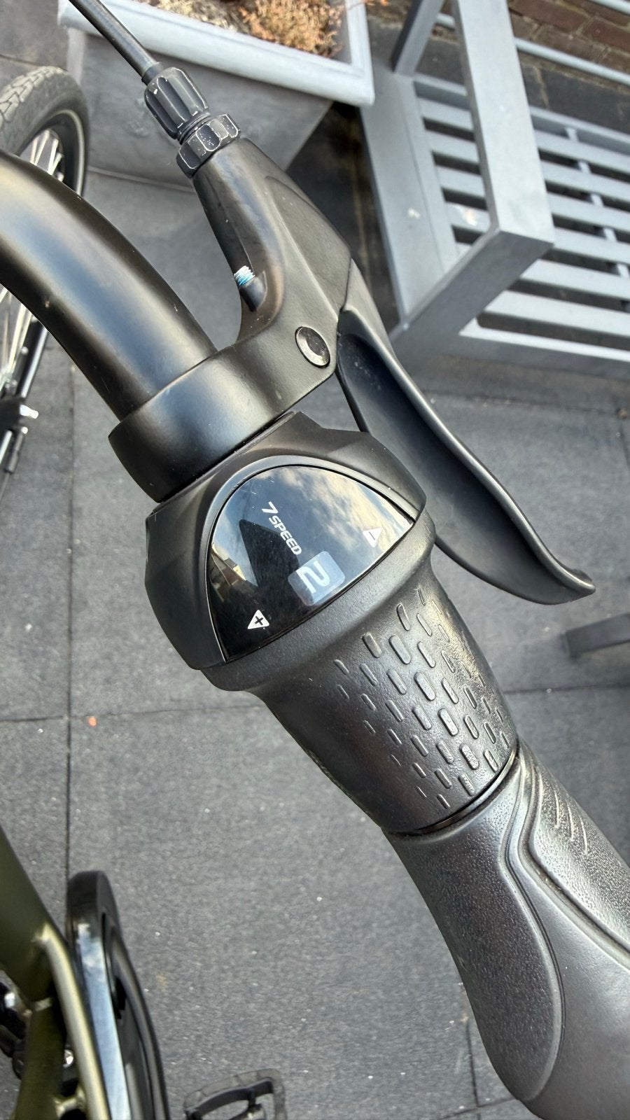 Batavus herenfiets met 7 versnellingen en automatische verli, Fietsen en Brommers, Fietsen | Heren | Herenfietsen, Ophalen, Gebruikt