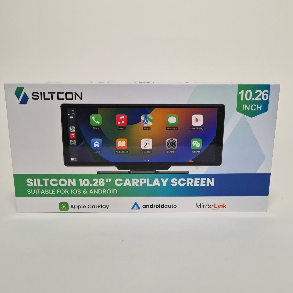 Siltcon Auto Display 10.26" met Achteruitrijcamera | Carplay, Ophalen of Verzenden, Zo goed als nieuw
