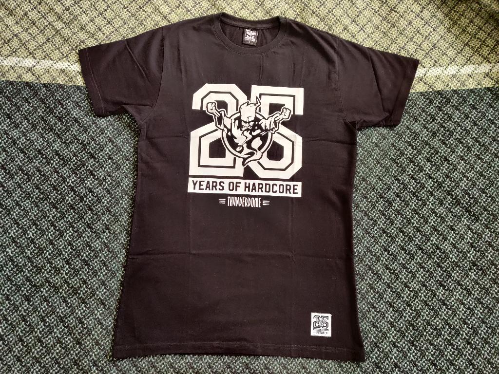 Thunderdome 25 Years Of Hardcore shirt (2017), Kleding | Heren, T-shirts, Thunderdome, Zwart, Nieuw, Ophalen of Verzenden