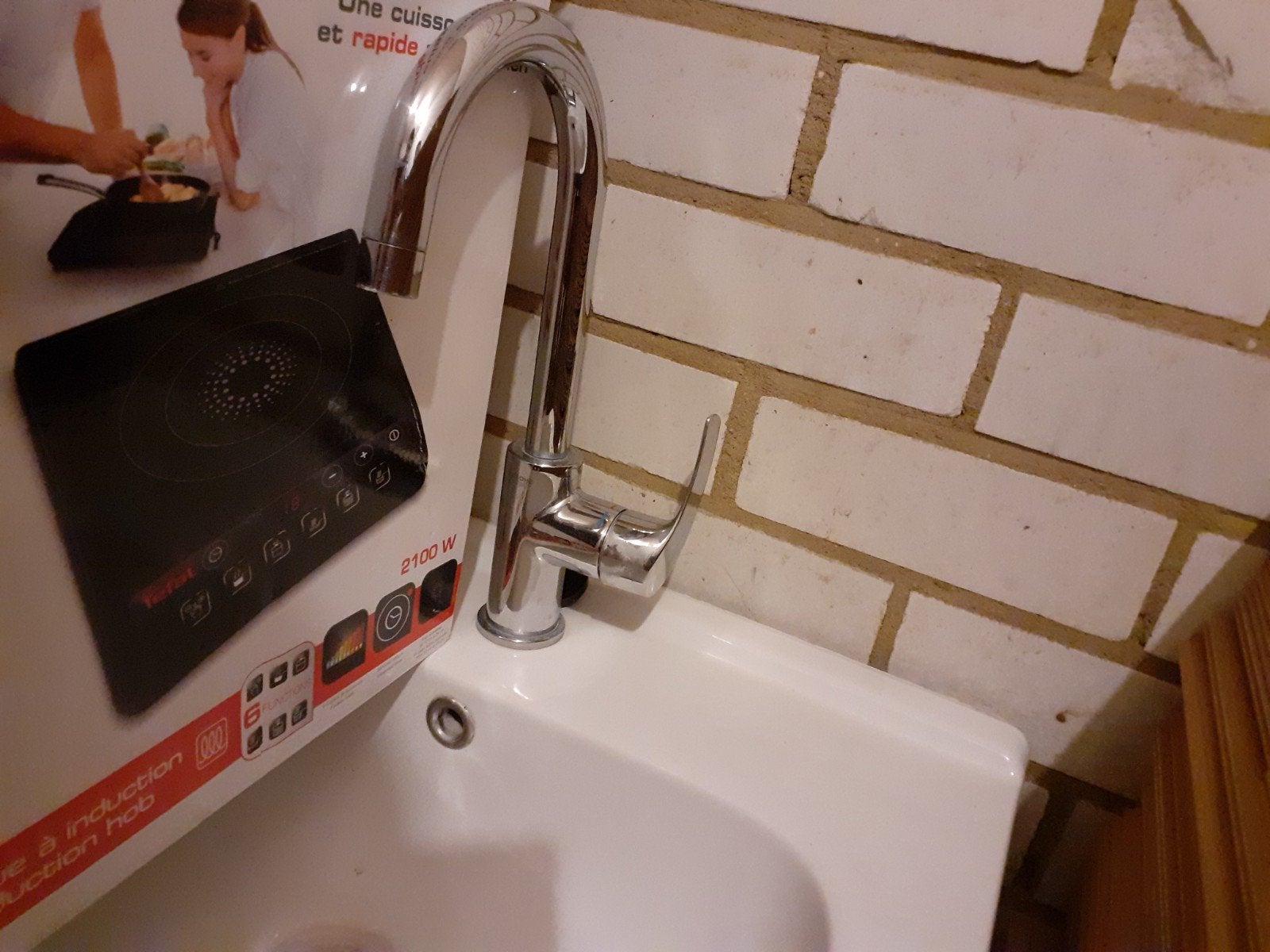 Tefal Inductiekookplaat 2100W - Nieuw in doos, Witgoed en Apparatuur, Kookplaten, Nieuw, 3 kookzones of minder, Ophalen of Verzenden