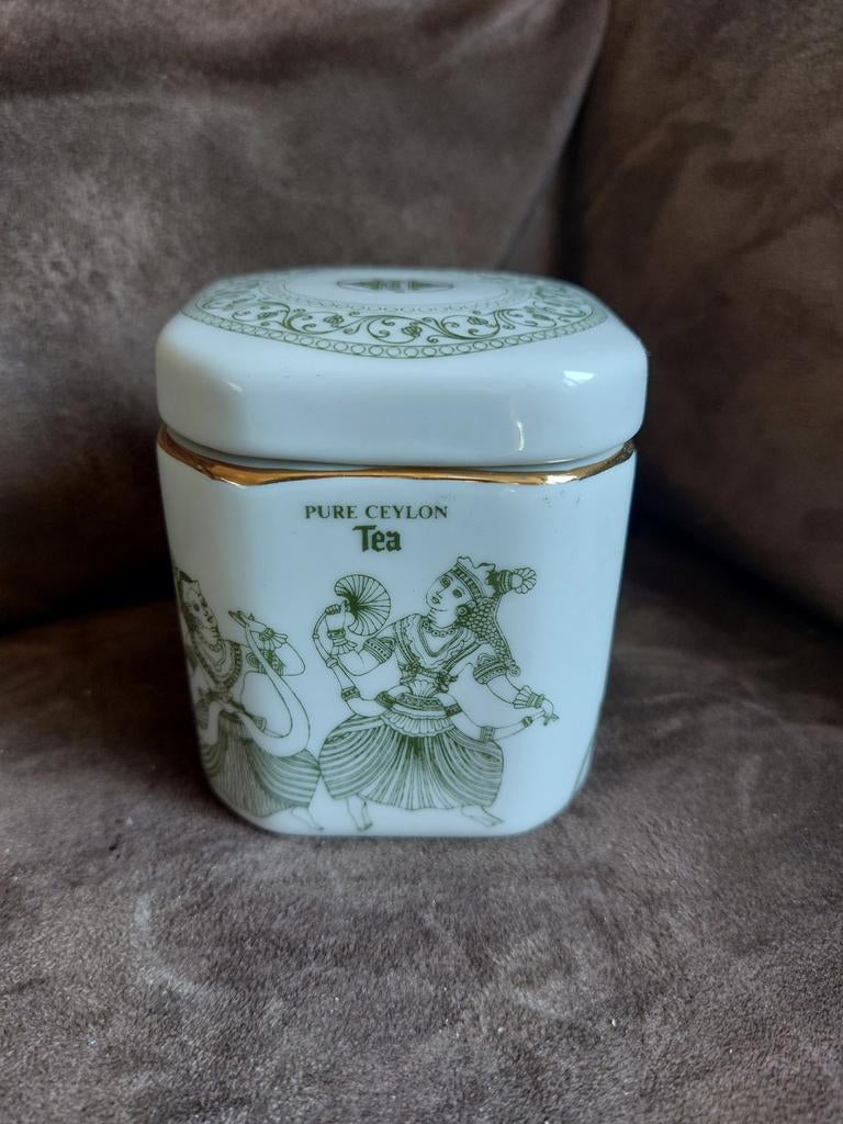 Ceylon thee potje, Ophalen of Verzenden, Zo goed als nieuw