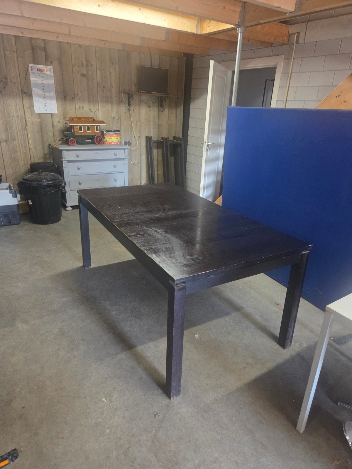 Uitschuifbare eettafel - Donkerbruin
