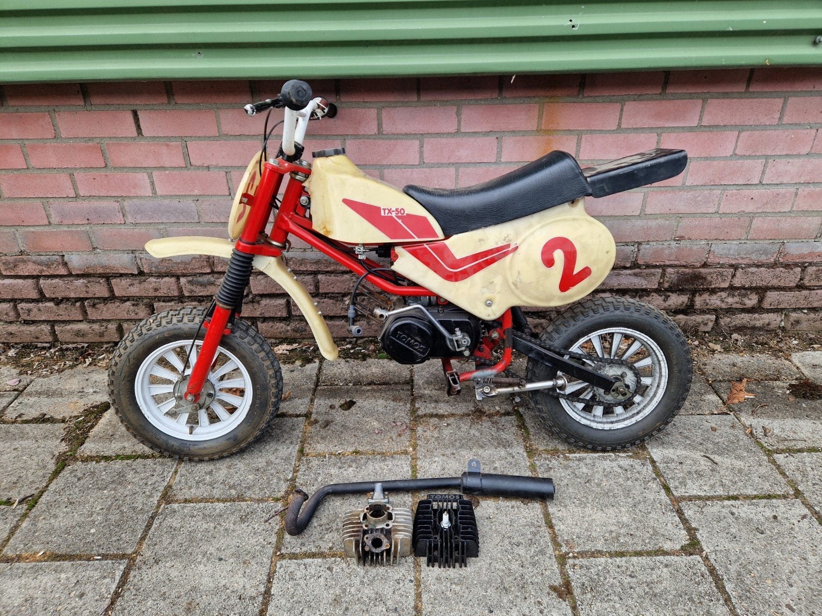 Tomos Super Tom Tx-50, Fietsen en Brommers, Brommers | Tomos, Ophalen, Gebruikt, Standard
