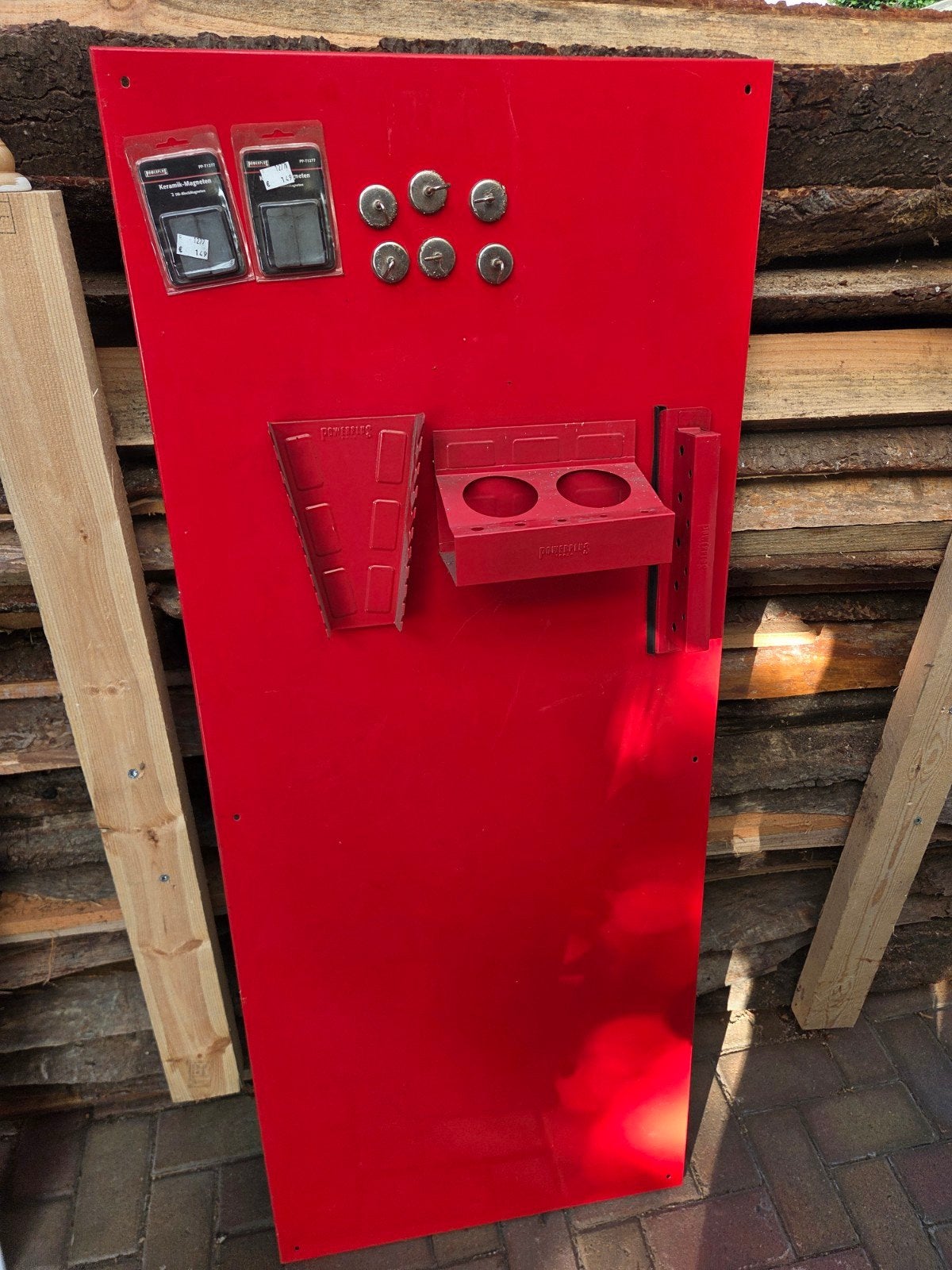mooi magneetbord voor bij werkbank met acc., Ophalen, Zo goed als nieuw, 120 tot 170 cm