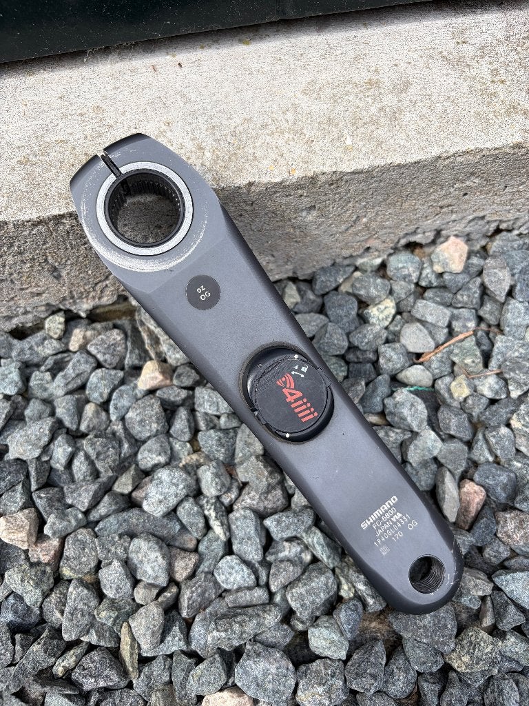 Shimano Ultegra 4iiii powercrank 170mm, Fietsen en Brommers, Fietsonderdelen, Crankstel of Pedalen, Gebruikt, Ophalen of Verzenden