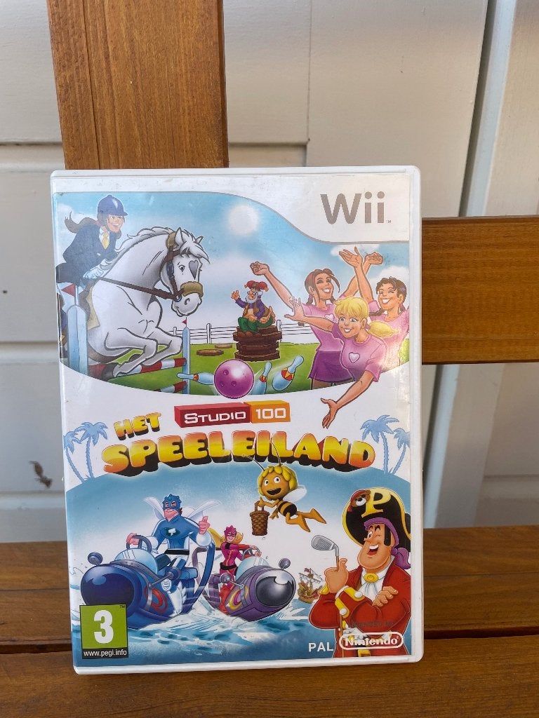 Nintendo Wii spel het Studio 100 speeleiland, Spelcomputers en Games, Games | Nintendo Wii, Puzzel en Educatief, Ophalen of Verzenden
