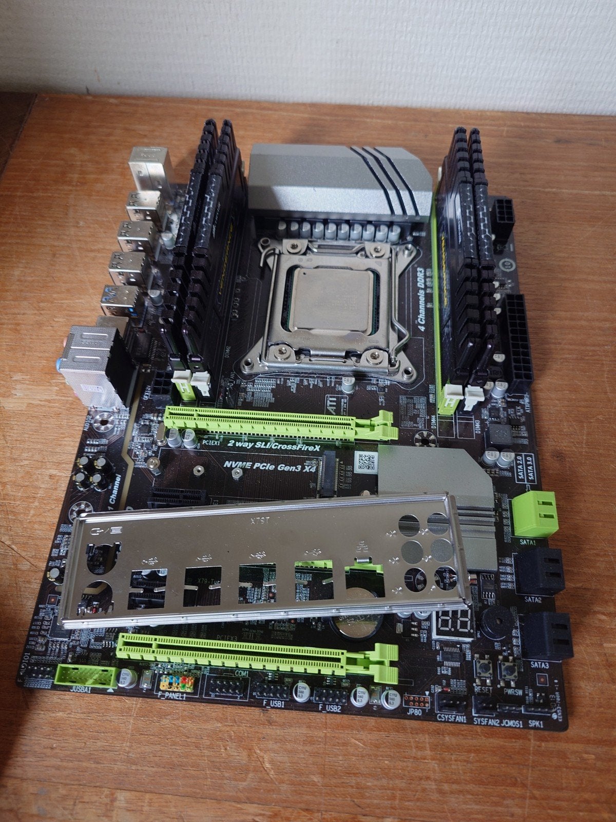 CYONGYOU X79 Moederbord met 3930K CPU en 16GB RAM, Gebruikt, CYONGYOU, Onbekend, DDR3