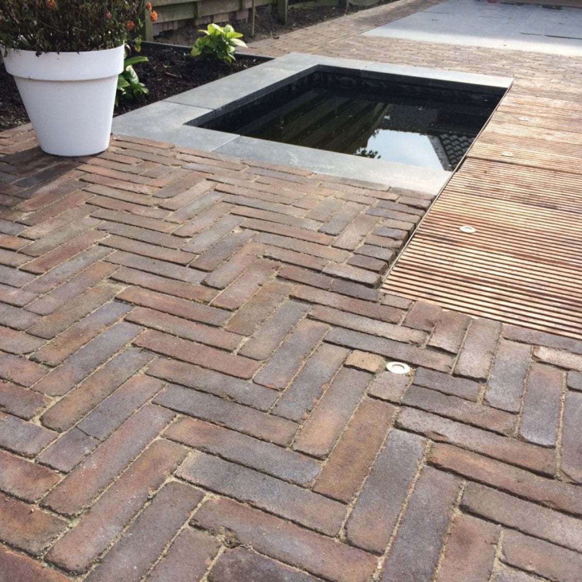 Gebakken waalformaat klinkers (6 m2), Tuin en Terras, Tegels en Klinkers, Ophalen, Keramiek, Klinkers, 5 tot 10 m²