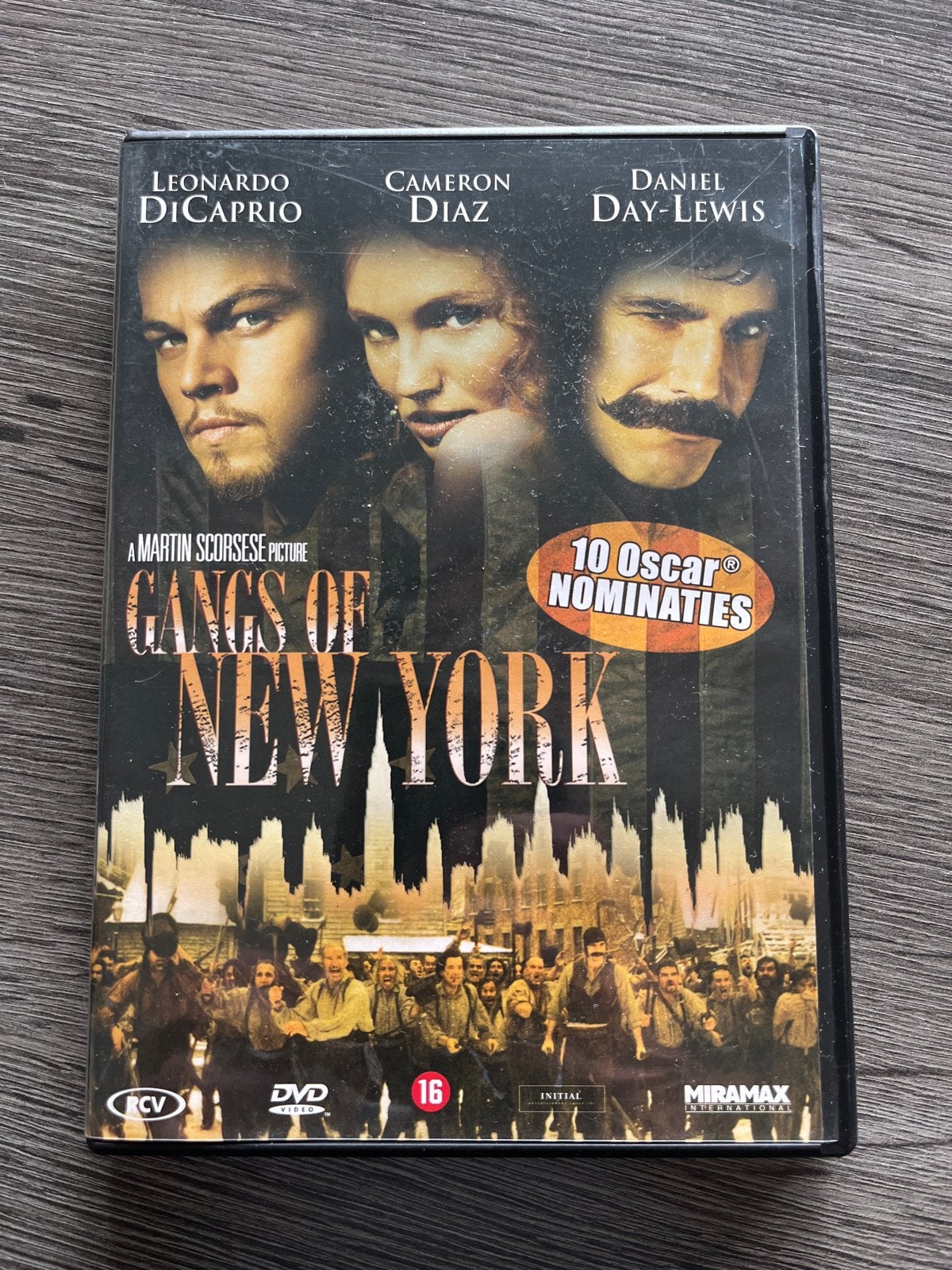DVD Gangs of New York - Martin Scorsese, Maffia en Misdaad, Vanaf 16 jaar, Nederlands, Ophalen of Verzenden