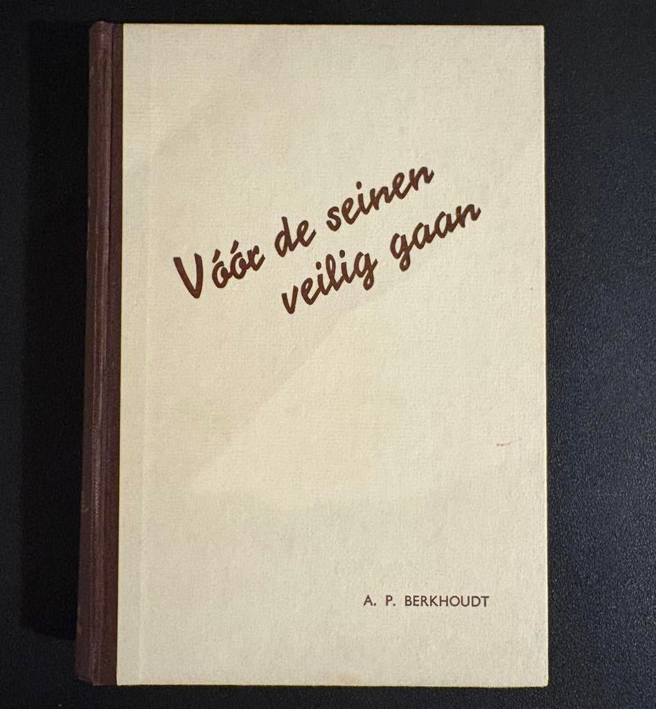 Voor de seinen veilig gaan (1938), Ophalen of Verzenden, Gebruikt, Trein, Boek of Tijdschrift