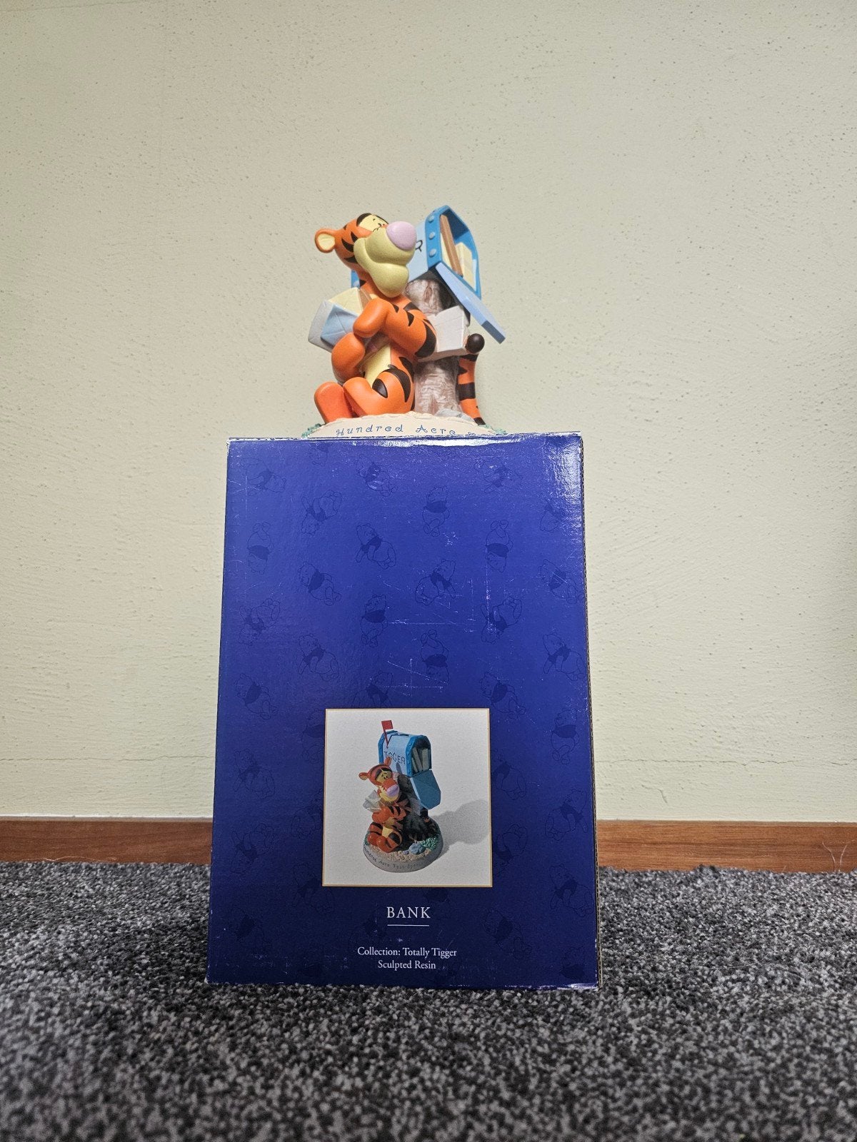 Tigger/Teigetje Disney spaarpot keramiek, Ophalen of Verzenden, Winnie de Poeh of vrienden, Zo goed als nieuw, Beeldje of Figuurtje