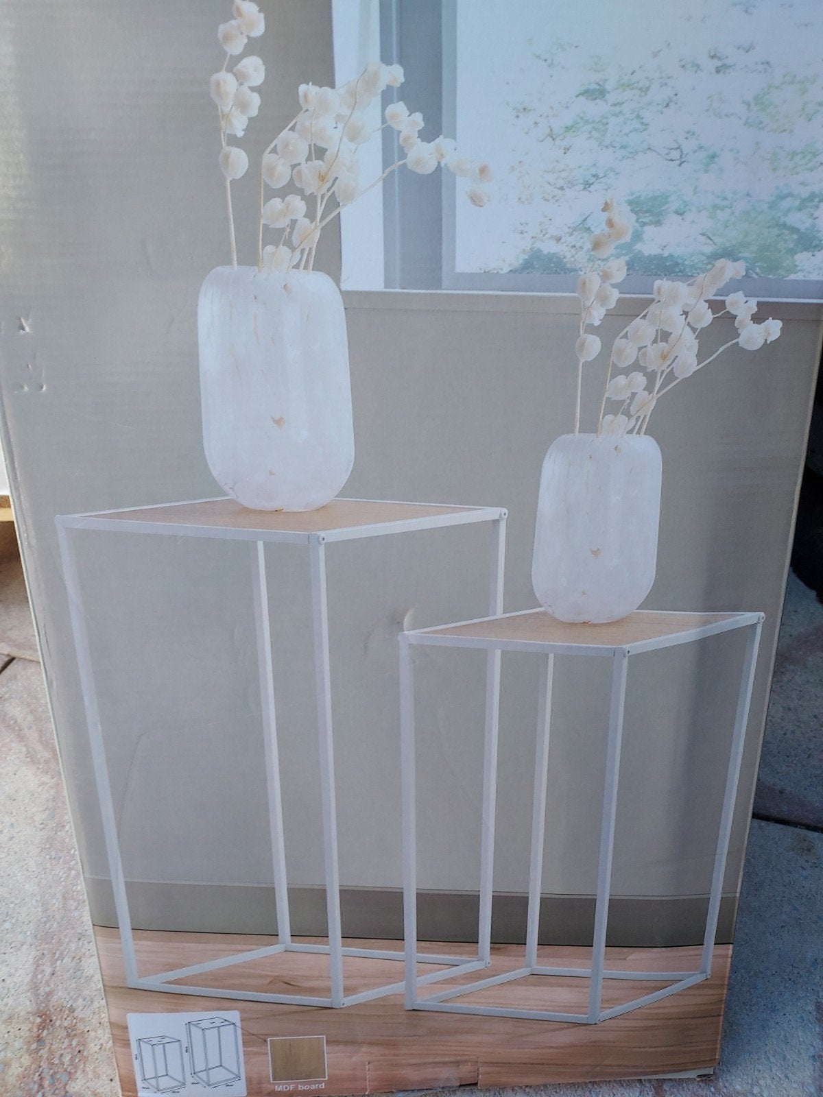 kleine partij side table sets

gaat om 7 sets zoals op de fo, Ophalen, Nieuw