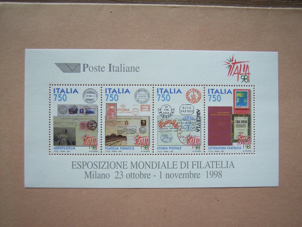1   Italie blok 16 Pf, Ophalen of Verzenden, Postfris