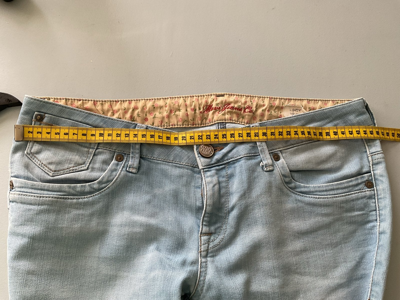 Mavi Jeans Co. Lindy Low Rise Skinny Jeans W31/L34, Ophalen of Verzenden, Gedragen, Blauw, W30 - W32 (confectie 38/40)