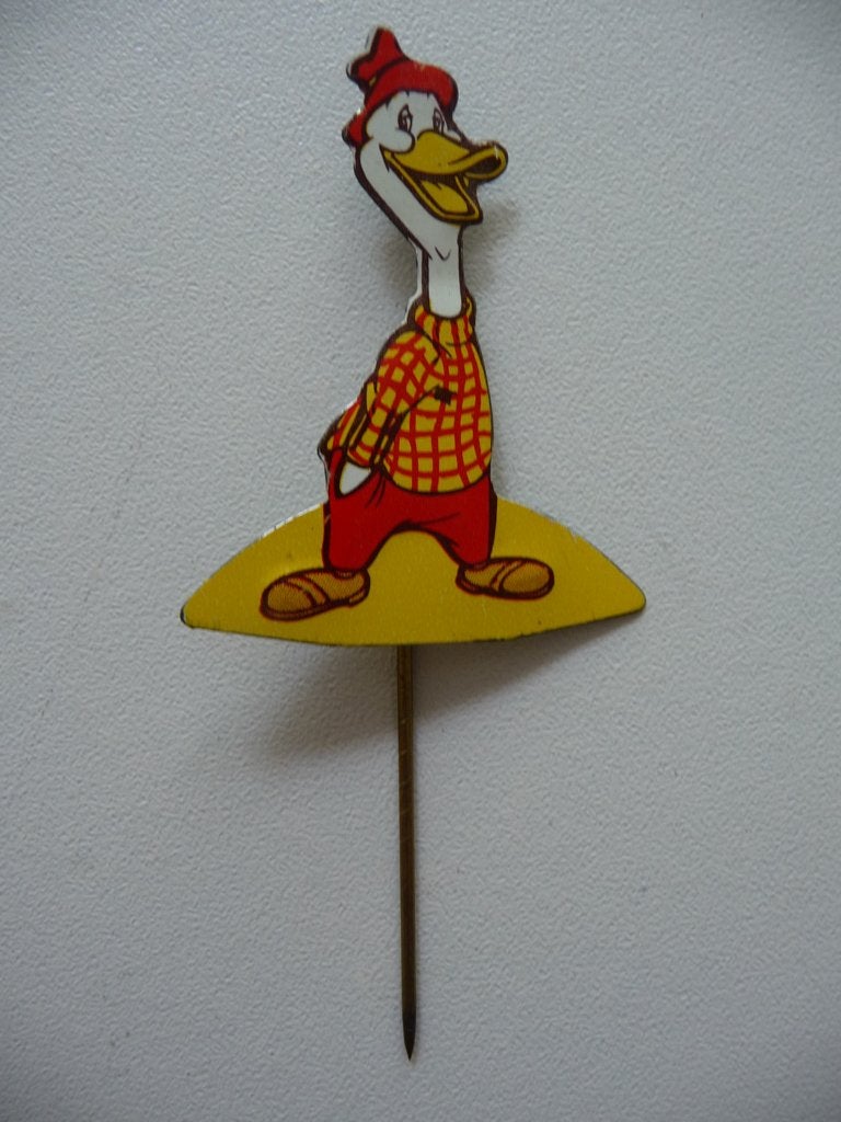 oud speldje WAMMES WAGGEL (stripfiguur), Ophalen of Verzenden, Gebruikt, Figuurtje, Speldje of Pin