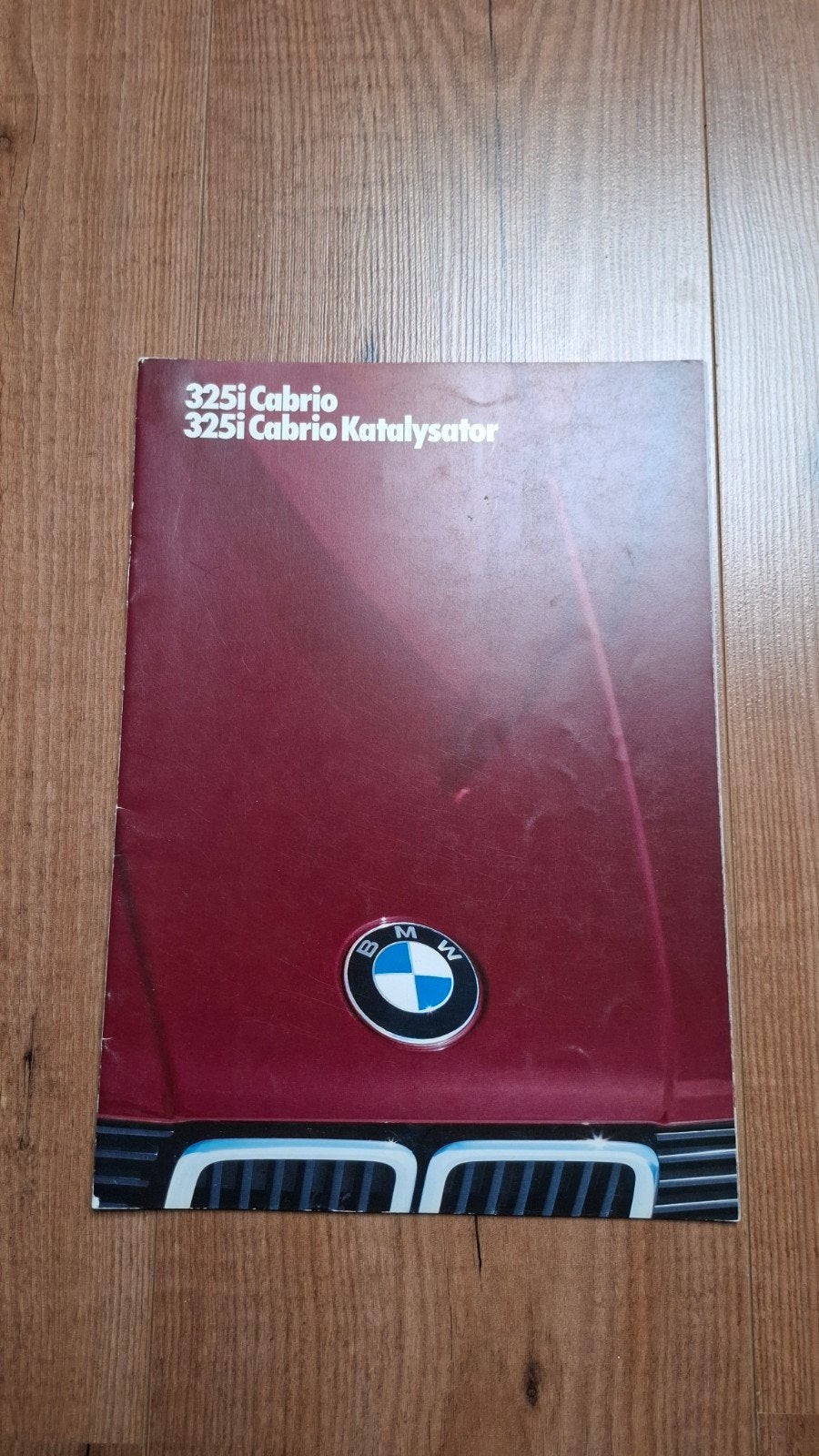 Bmw 3 serie e30 type 325i cabrio brochure folder duits, Boeken, Ophalen of Verzenden, Zo goed als nieuw, BMW