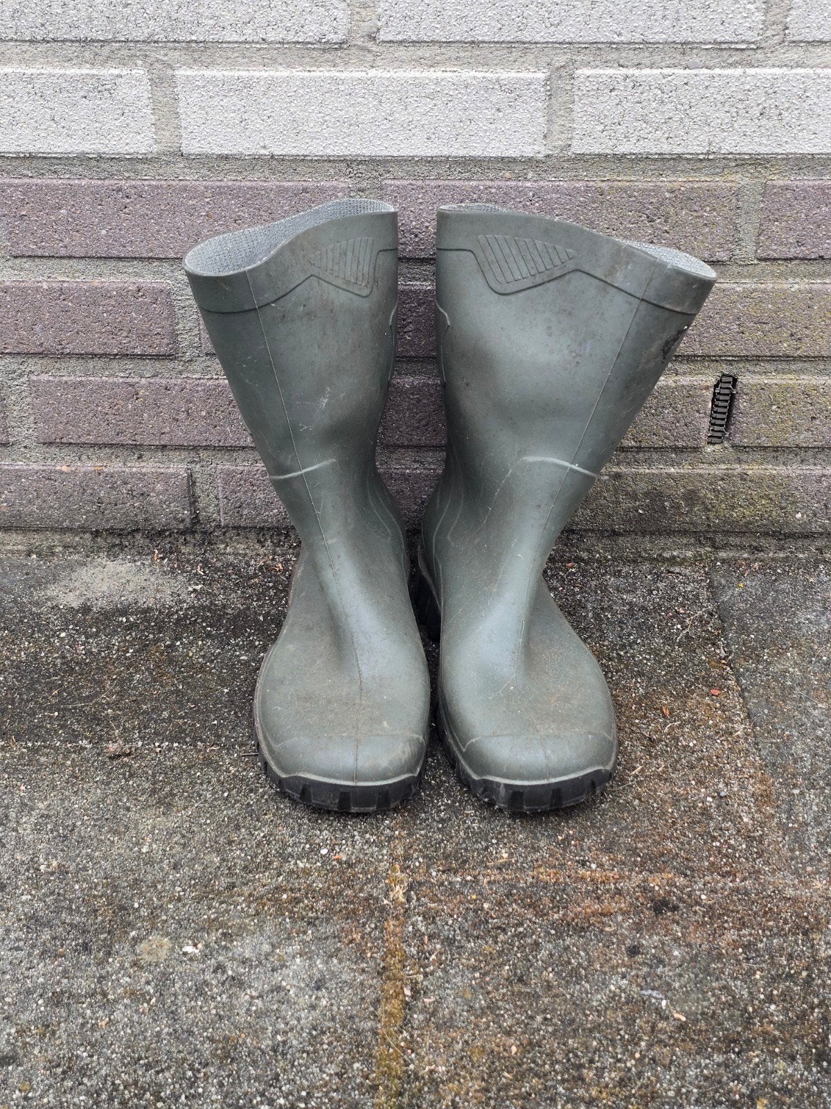 Dunlop Laarzen Maat 40 - Groen, Gebruikt, Dames, Ophalen of Verzenden, Laarzen