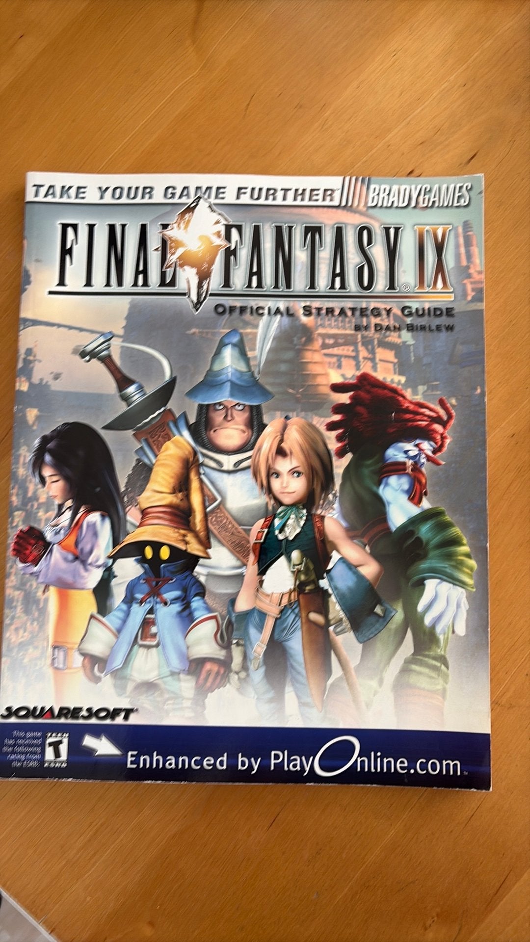 Final Fantasy IX official strategy guide bradygames, Spelcomputers en Games, Ophalen, 1 speler, Zo goed als nieuw, Role Playing Game (Rpg)