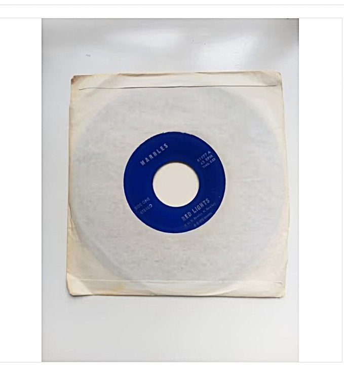 original single-the marbles-red lights *1976*, 7 inch, Single, Ophalen of Verzenden, Originele persing